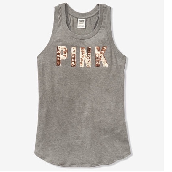 PINK | | New Victorias Secret Pink Bling Tank Gym Xs | Poshmark